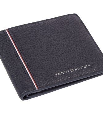 Tommy Hilfiger Leather wallet Corp navy