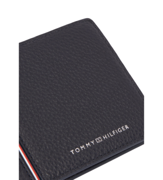 Tommy Hilfiger Portefeuille en cuir Corp navy