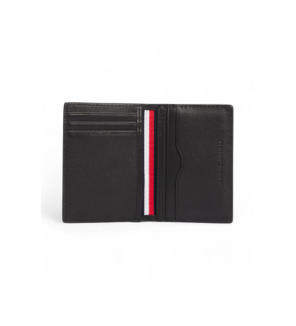 Tommy Hilfiger Usnjena denarnica Corp Bifold črna