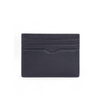 Tommy Hilfiger Corp navy leather card holder