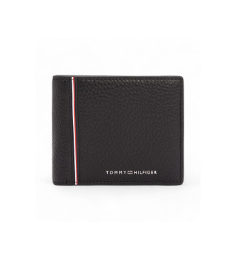 Tommy Hilfiger Leather wallet Corp Extra black