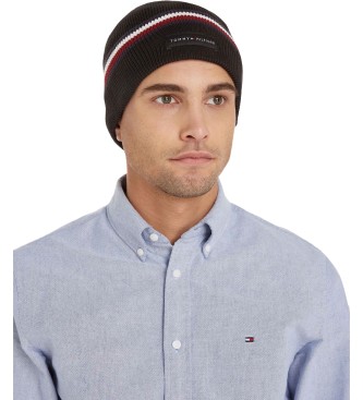 Tommy Hilfiger Corp Love Casquette  rayures solides noir