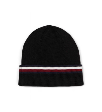 Tommy Hilfiger Corp Love Casquette  rayures solides noir