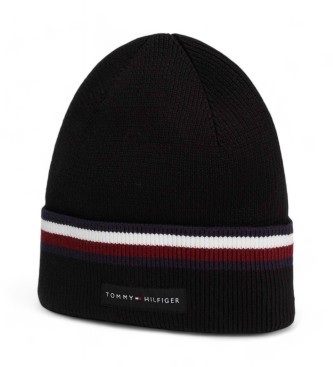 Tommy Hilfiger Corp Love Casquette  rayures solides noir