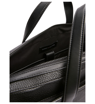 Tommy Hilfiger Corp Slim Briefcase noir