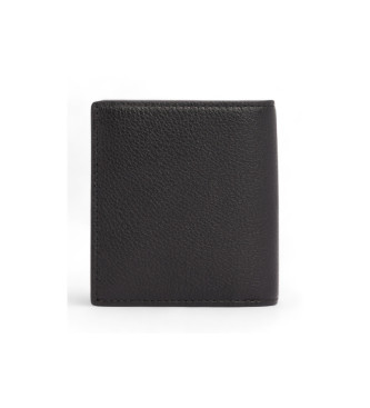 Tommy Hilfiger Leather wallet Corp Trifold black