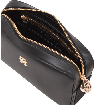 Tommy Hilfiger Sac  bandoulire avec logo monogramme noir