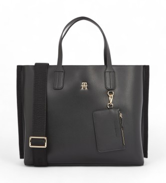 Tommy Hilfiger Distinct Satchel Bag Black