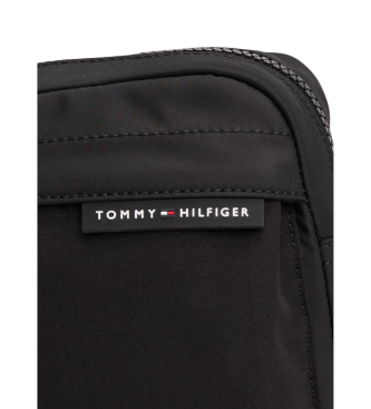 Tommy Hilfiger Torba reporterska z czarnym gumowanym logo