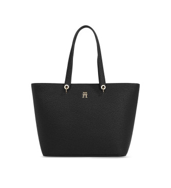 Tommy Hilfiger Emblem Tote black