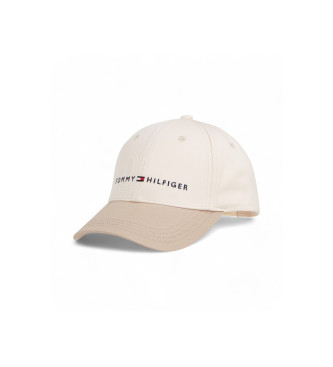 Tommy Hilfiger Essential Colorblock Cap hvid