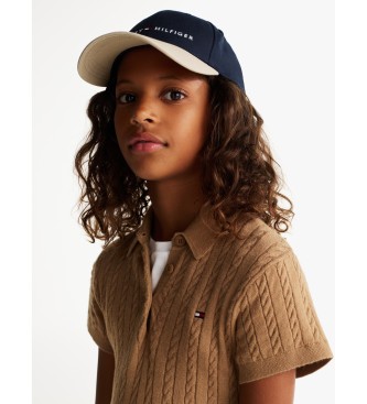 Tommy Hilfiger Czapka Essential Colorblock Cap navy