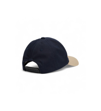 Tommy Hilfiger Cappellino blu navy color block essenziale