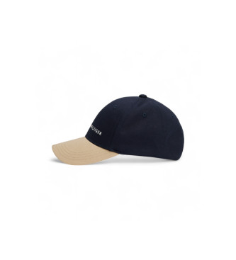 Tommy Hilfiger Cappellino blu navy color block essenziale