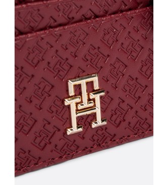 Tommy Hilfiger Porte-cartes gaufr marron  