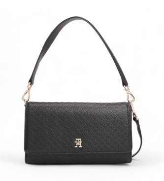 Tommy Hilfiger Bolsa de ombro Eternity Mono preta