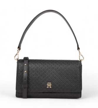 Tommy Hilfiger Bolsa de ombro Eternity Mono preta