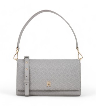 Tommy Hilfiger Bolso bandolers Eternity Mono gris