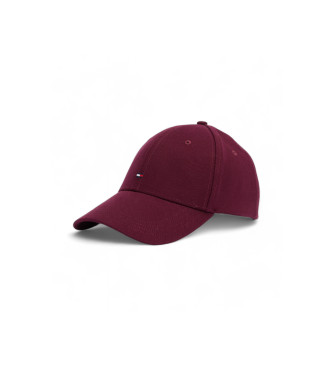 Tommy Hilfiger Cap Vlag Katoen 6 Paneel lila