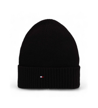 Tommy Hilfiger Flag Pima Cotton beanie sort