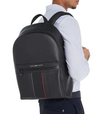 Tommy Hilfiger Foundation backpack black