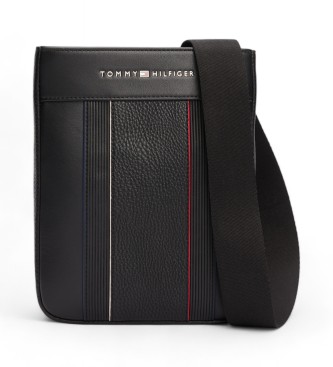 Tommy Hilfiger Foundation Mini skuldertaske sort