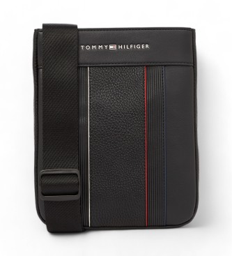 Tommy Hilfiger Foundation Mini skuldertaske sort