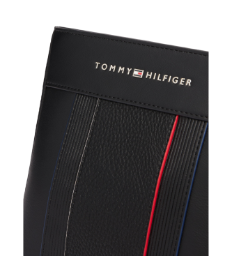 Tommy Hilfiger Foundation Mini axelremsvska svart