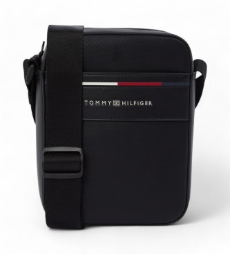 Tommy Hilfiger Mini borsa a tracolla nera Foundation