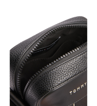 Tommy Hilfiger Foundation Mini schoudertas zwart