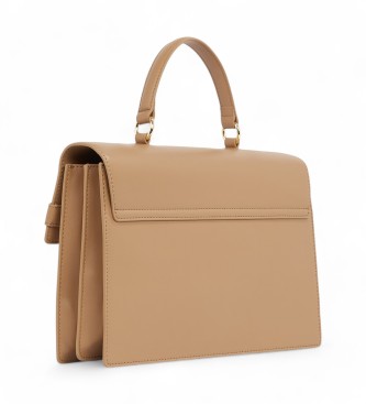 Tommy Hilfiger Borsa a cartella con patta beige