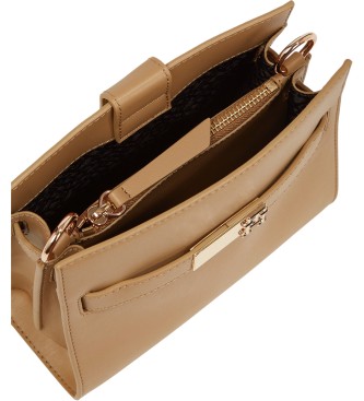 Tommy Hilfiger Borsa a tracolla Heritage borchiata beige