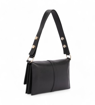 Tommy Hilfiger Bolso de hombro Heritage con tachuelas negro