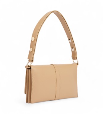 Tommy Hilfiger Bolso de hombro Heritage con tachuelas beige