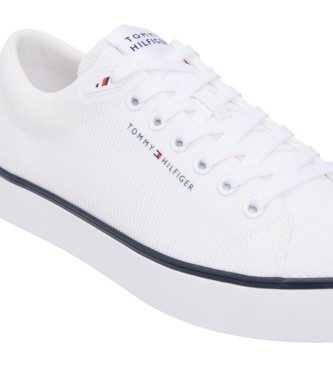 Tommy Hilfiger Gympen van mesh met wit geborduurd logo