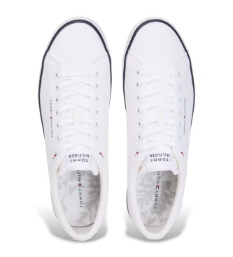 Tommy Hilfiger Gympen van mesh met wit geborduurd logo