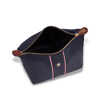 Tommy Hilfiger Icon toilettaske med marinebl� monogram