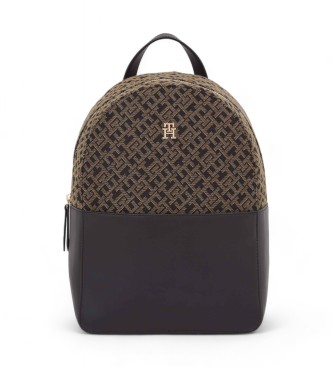 Tommy Hilfiger Jacquard-rygsk, sort