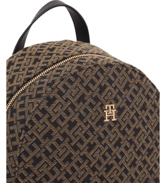 Tommy Hilfiger Jacquard-rygsk, sort