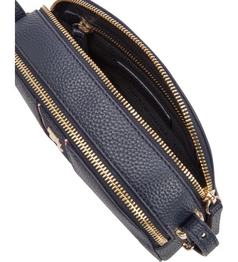 Tommy Hilfiger Navy textured shoulder bag