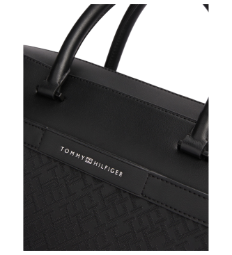 Tommy Hilfiger Monogram briefcase black