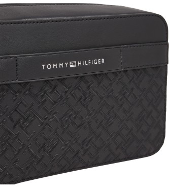 Tommy Hilfiger Neceser Monogram Med Pu negro