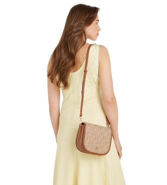 Tommy Hilfiger Monoplay beige leather bag