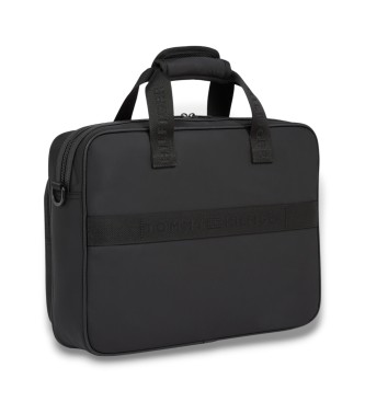 Tommy Hilfiger Etui na notebooka z czarnym metalicznym logo