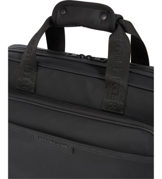 Tommy Hilfiger Etui na notebooka z czarnym metalicznym logo