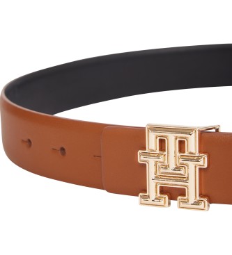 Tommy Hilfiger Reversible monogrammed belt brown, black