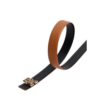 Tommy Hilfiger Reversible monogrammed belt brown, black