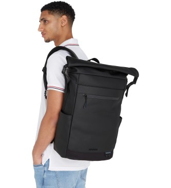 Tommy Hilfiger Seasonal Rolltop Backpack black