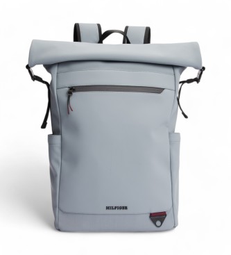 Tommy Hilfiger Zaino grigio stagionale rolltop