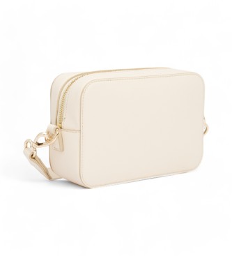 Tommy Hilfiger Beige skuldertaske med bldt logo 